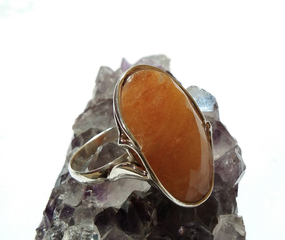 Yellow Jade Ring, 925 Starling Silver Jewelry, Yellow Jade Silver Ring, Handmade Ring, Yellow Jade Ring, For Gift Wedding Men & Women.