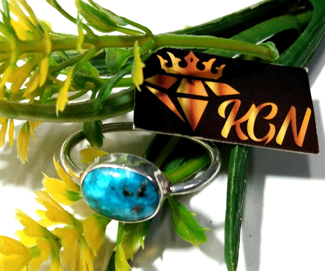 Very Beautiful Natural Persian Turquoise Gemstone Ring, 925 Solid Sterling Silver Ring Jewelry, Statement Ring, Gift Birthday Ring Jewelry