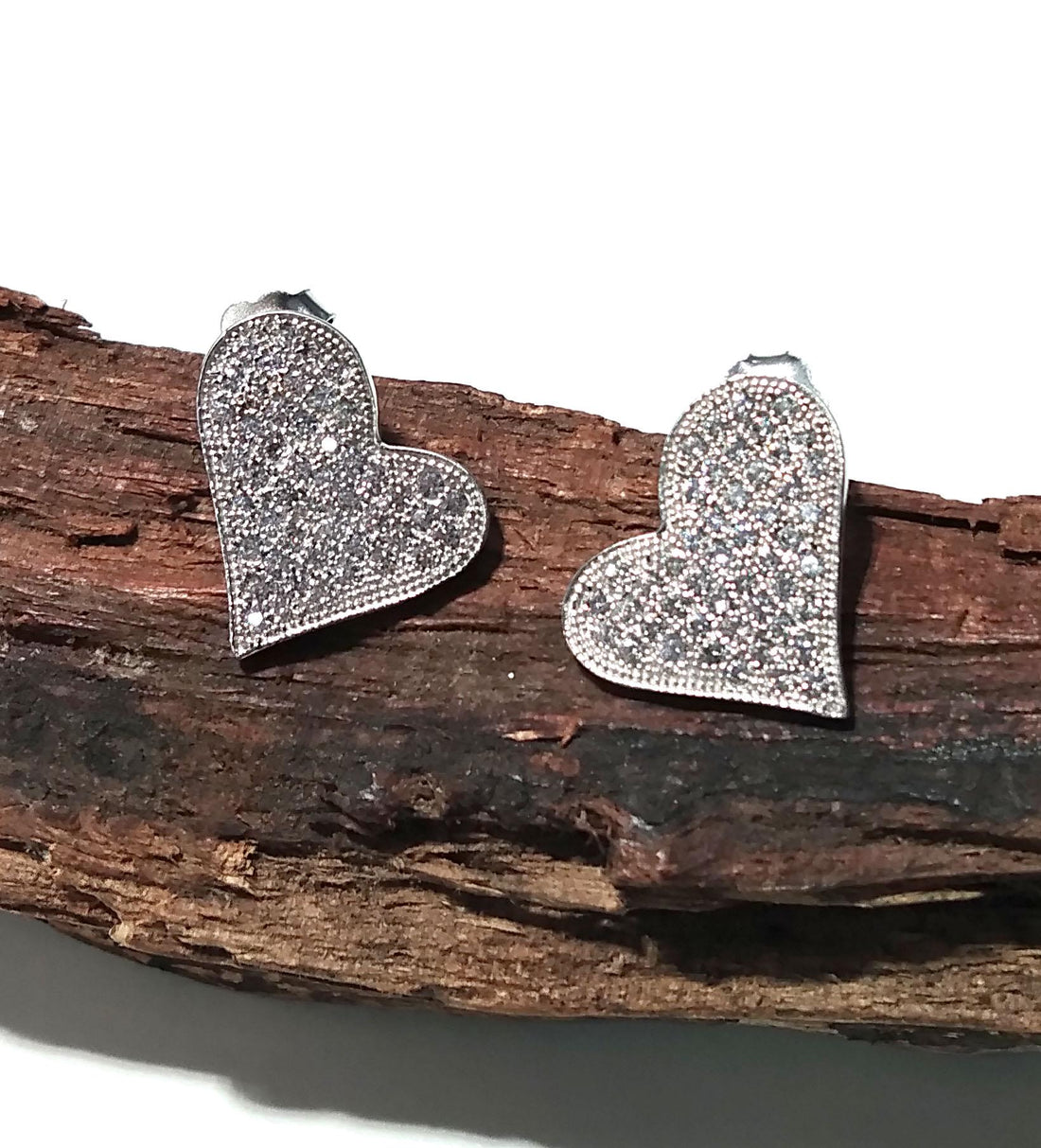Amazing White Zircon Stone Design Stud Earring, 925 Solid Starling Silver Stud Handmade Earring, Unique Studs Earring, Gift For Girls/Women