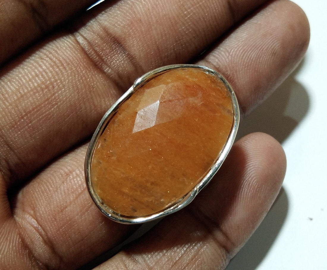 Yellow Jade Ring, 925 Starling Silver Jewelry, Yellow Jade Silver Ring, Handmade Ring, Yellow Jade Ring, For Gift Wedding Men & Women.