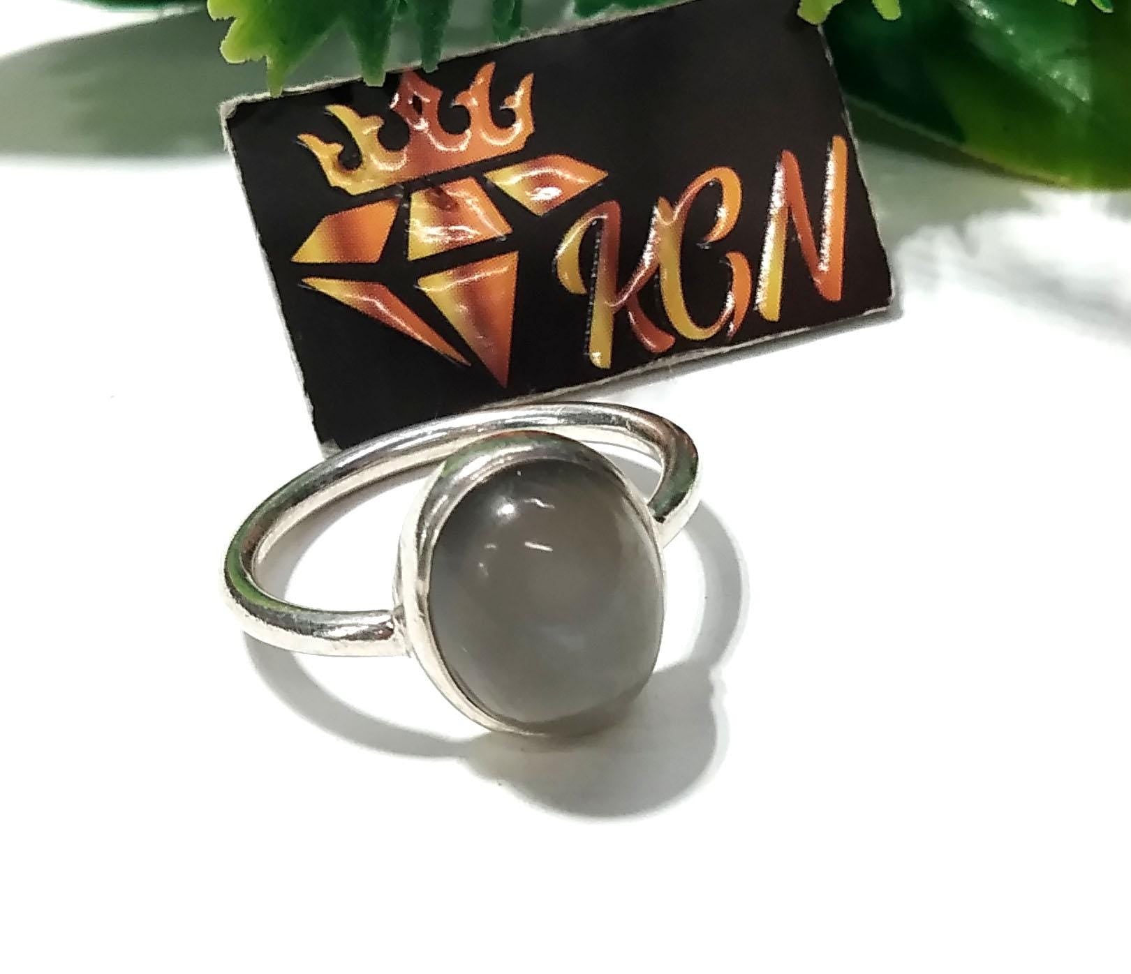 Rainbow Moonstone Ring, Solid 925 Sterling Silver Ring, Natural Gemstone Moonstone Ring, Silver Ring, Handmade Ring, Gift For Girls & Women.