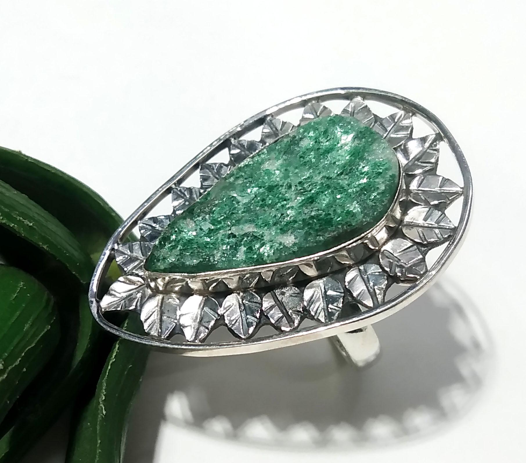 Malachite Druzy Ring ! 925 Starling Silver Ring, Natural Gemstone Malachite Druzy Ring, Very Beautiful Leaf Stylish Ring, For Girls & Woman.