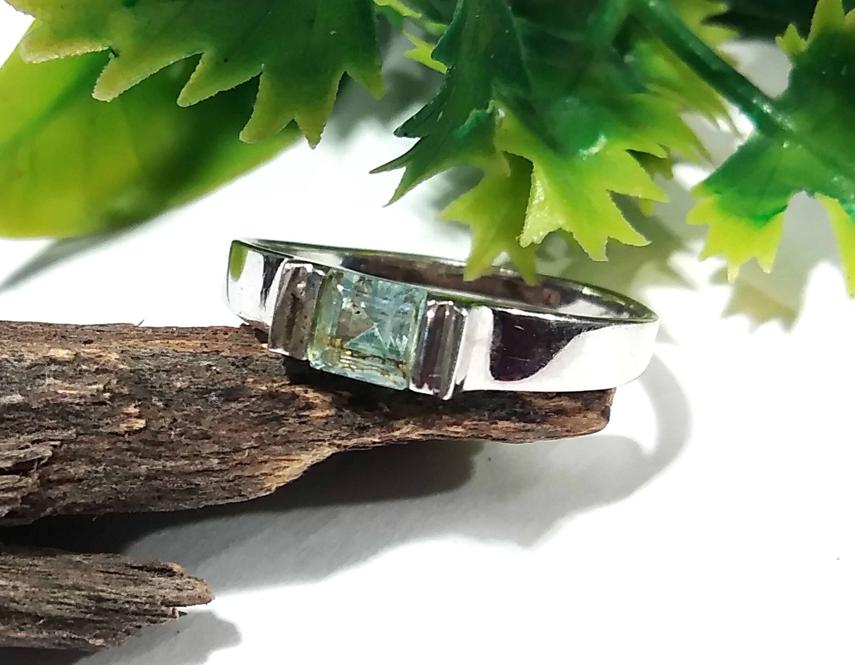 Natural Blue Topaz Gemstone Ring, Solid 925 Starling Silver Ring, Top Quality Blue Topaz Ring, Handmade Ring, Gift For Girls & Women Ring