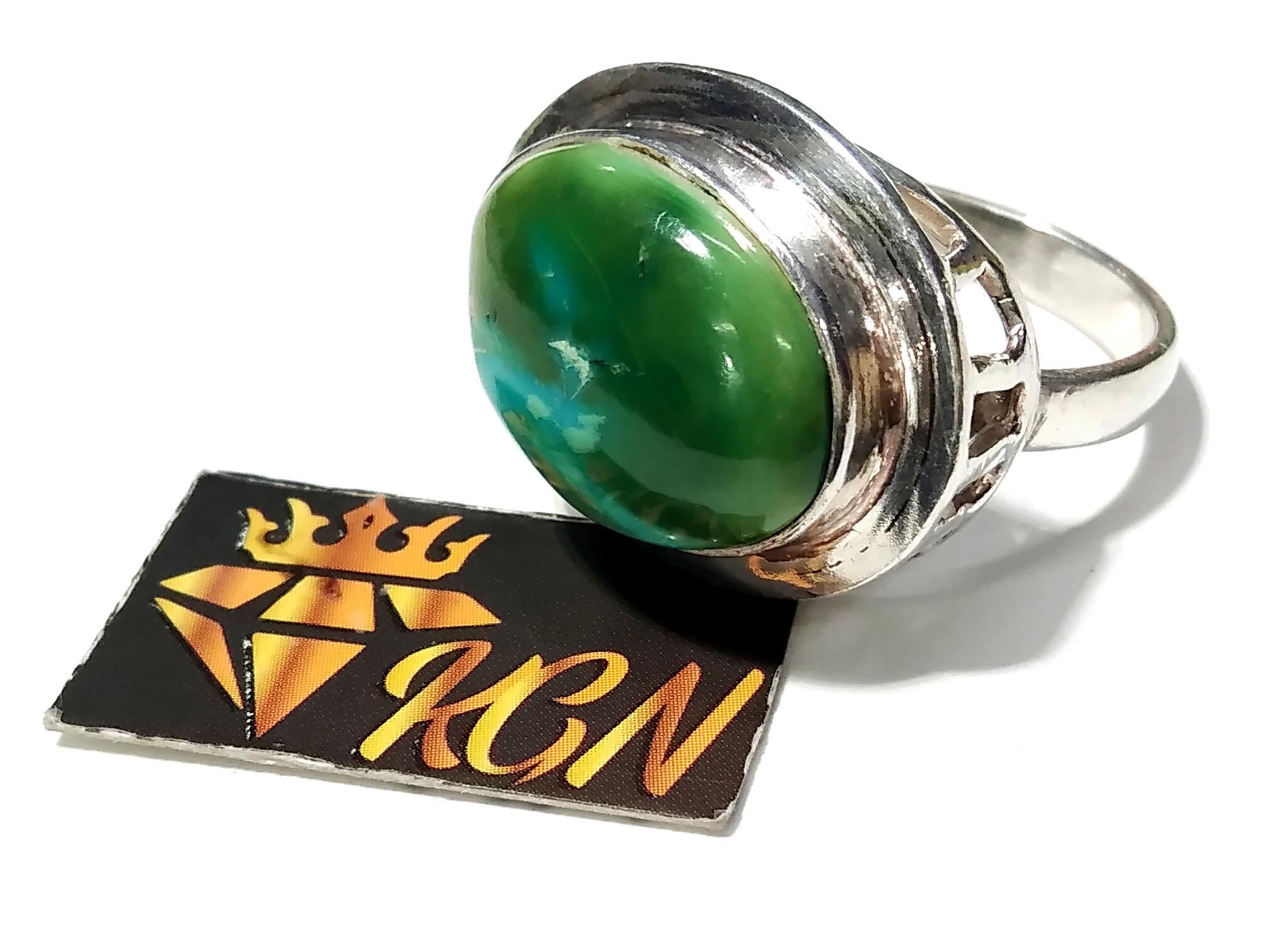 Natural Turquoise Gemstone Ring, Solid 925 Starling Silver Ring, A+++ Turquoise Stone Size 20x14 mm Handmade Ring Gift Wedding Rings Jewelry