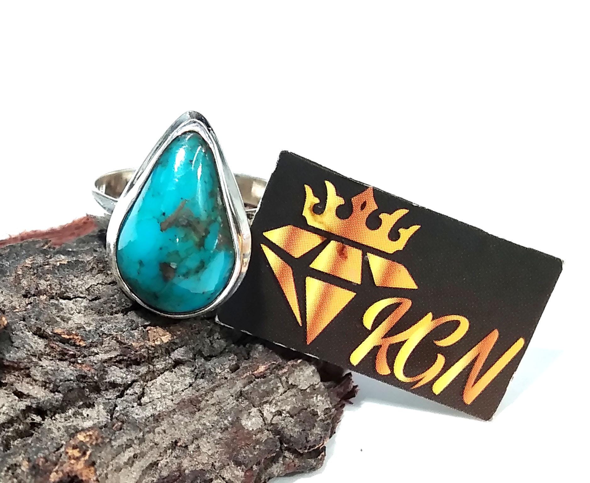 Natural High Quality Persian Turquoise Ring, 925 Sterling Silver Ring Jewelry, Gemstone Ring, Gift Birthday Ring, Handmade Jewelry Ring