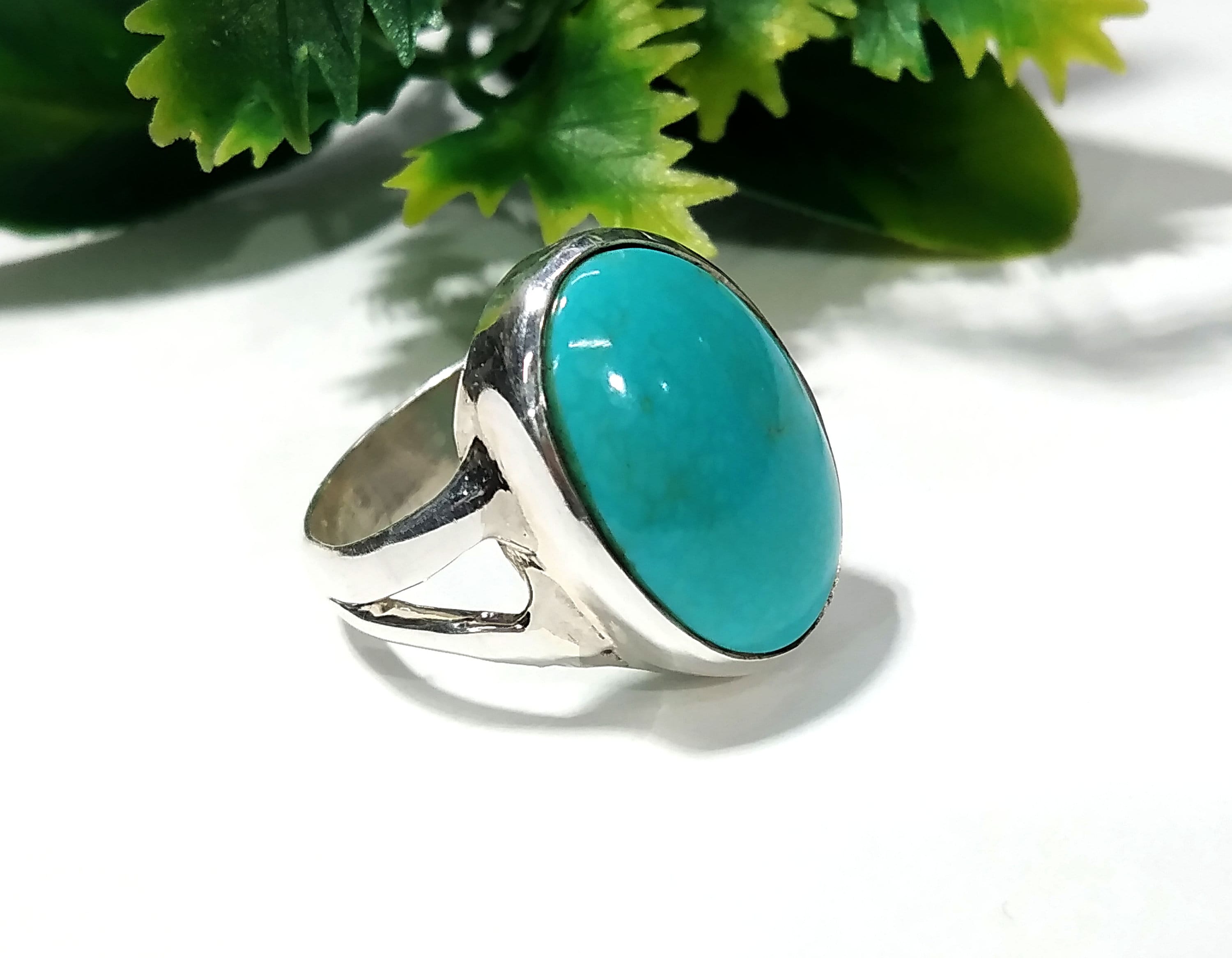 Natural Arizona Turquoise Gemstone Ring, 925 Starling Silver Ring, Nice Design Good Making Gift Ring, Turquoise Stone Ring, For Men & Women.