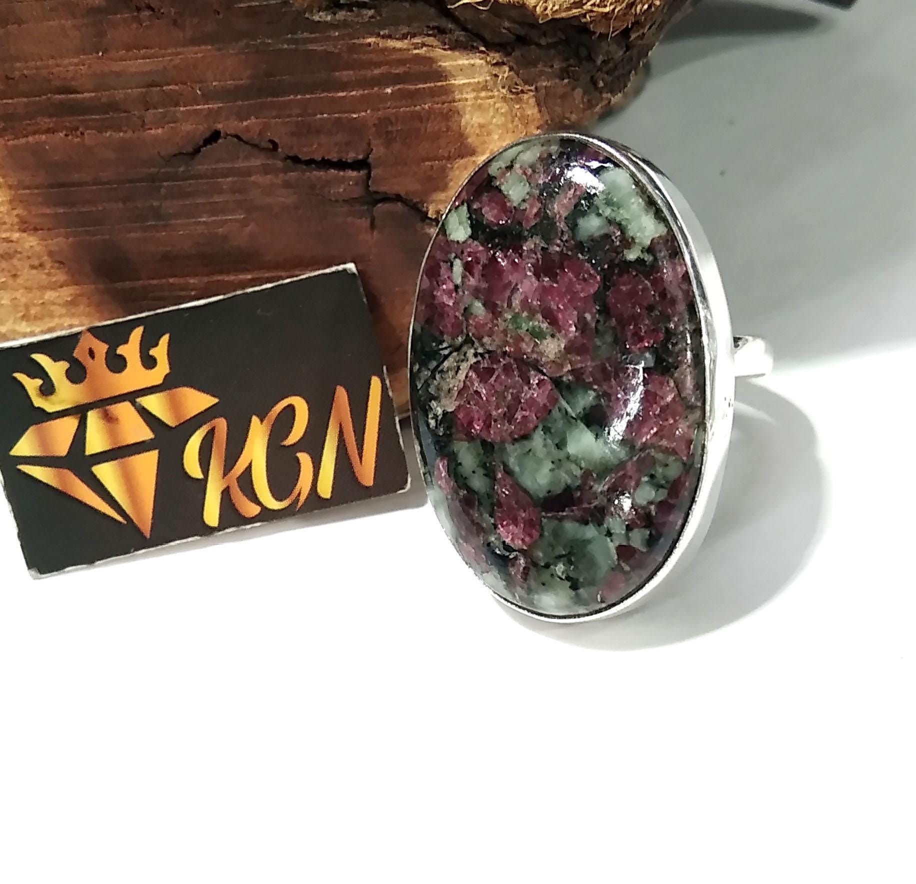 Natural Edulite Gemstone Ring, 925 Solid Sterling Silver Ring, Top Edulite Stone Size 30x20 mm Handmade Silver Ring, Gift Mother’s day Ring