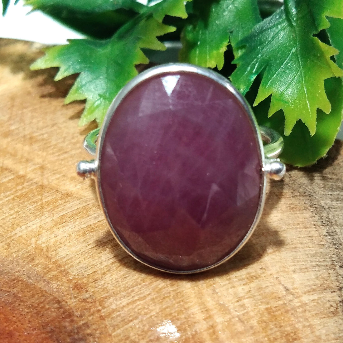 Pink Sapphire Rose Cut Gemstone Ring, 925 Solid Starling Silver Ring, Sapphire Cut Stone Size 20x15 mm Handmade Ring, Gift Wedding Ring
