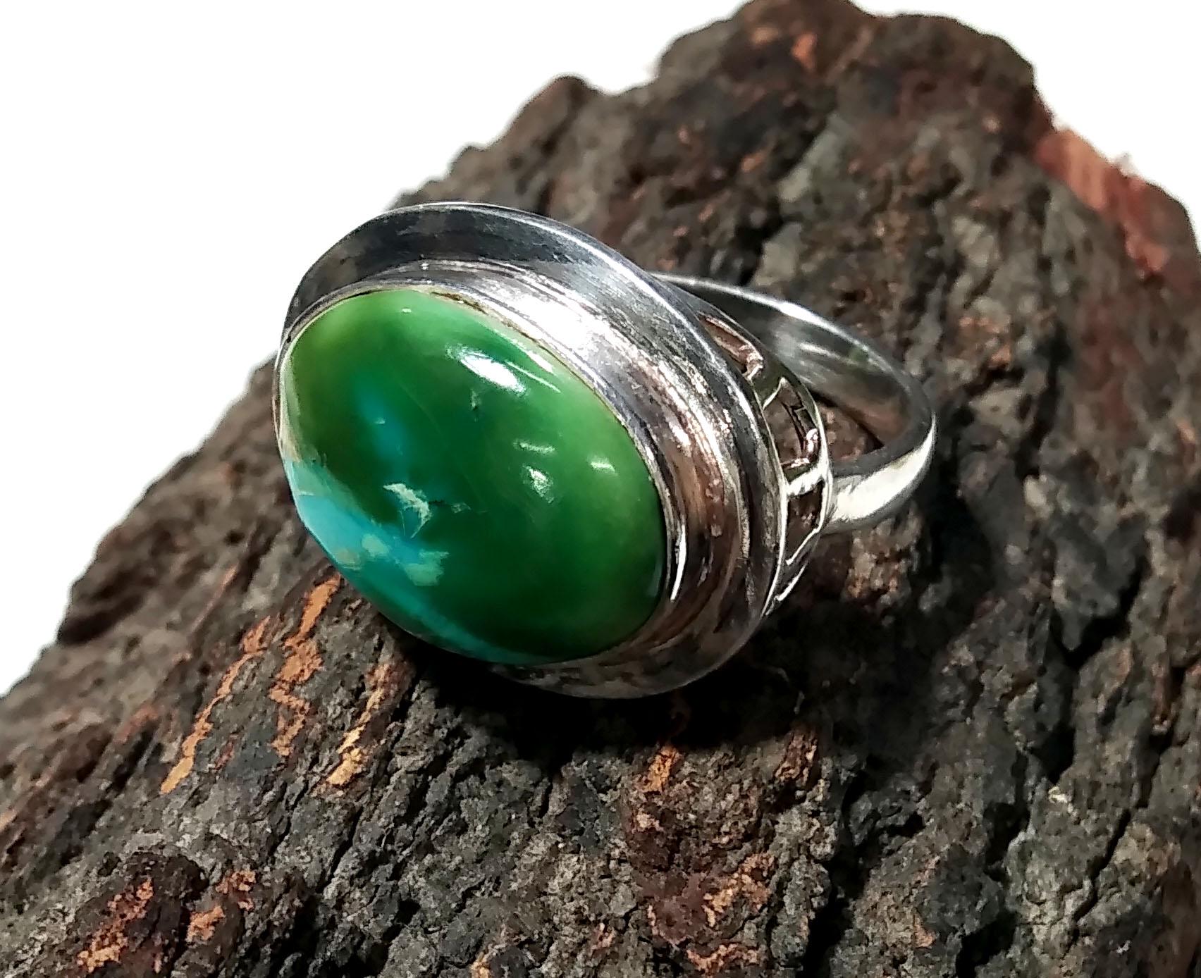 Natural Turquoise Gemstone Ring, Solid 925 Starling Silver Ring, A+++ Turquoise Stone Size 20x14 mm Handmade Ring Gift Wedding Rings Jewelry